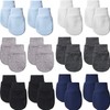 12 Pairs Mittens Gloves No Scratch Mittens Gloves for 0-6