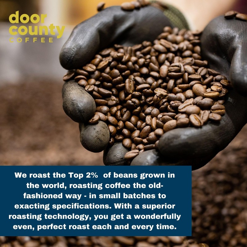 Door County Coffee Cherry Creme Flavored Whole Bean - Medium