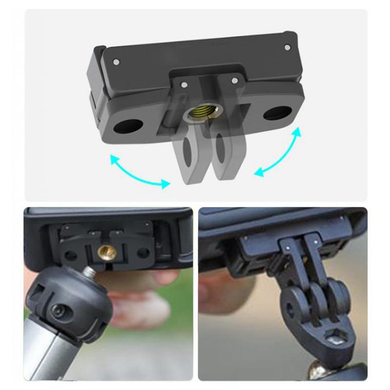 Camera Mounting Adapter Foldable 1/4 Screw Port Quick Release Adapter