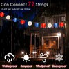 SUNSGNE Lantern String Lights with G40 LED Lights, Plug-in Decorative