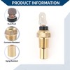 Hihaha Engine Coolant Temperature Sensor No.8942474371 Water Temperature Sensor for
