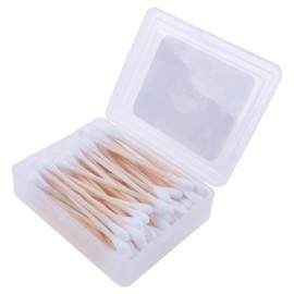 1st Care Cotton Tip Applicator with Bamboo Stem, 7.3 cm (100 Pieces)