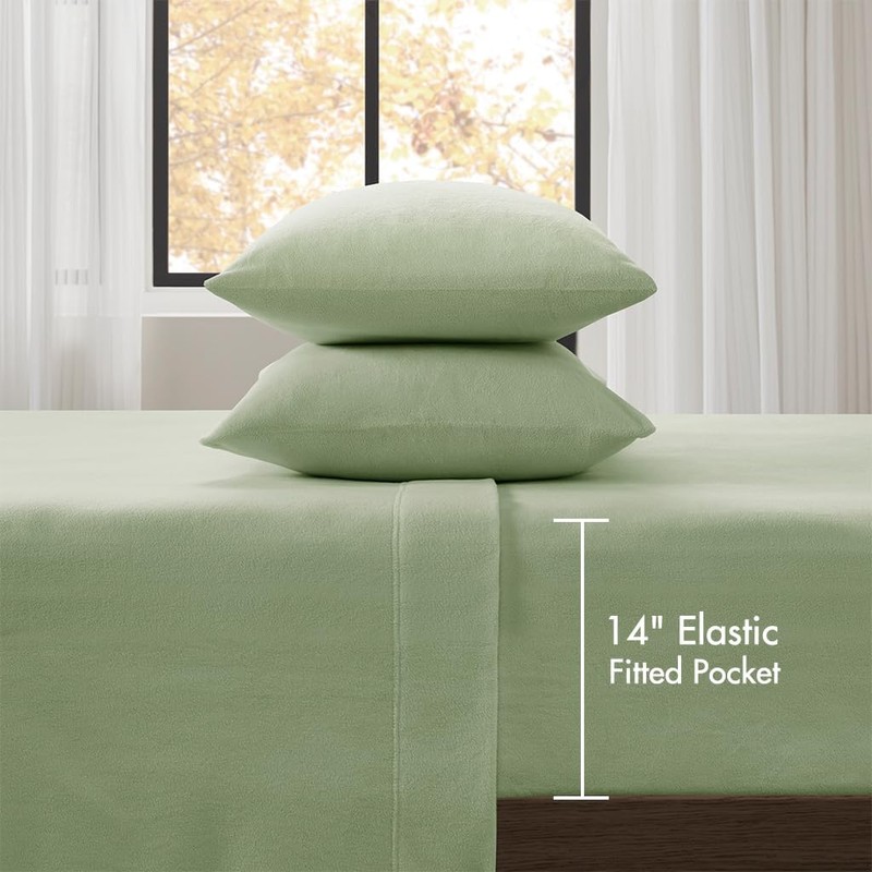 True North by Sleep Philosophy Micro Fleece Bed Sheet Set,