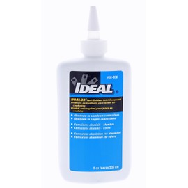 IDEAL Electrical 30-030 Noalox Anti-Oxidant - 8 oz. Bottle, Anti-Oxidant for Aluminum Electrical Applications, Reduces Galling