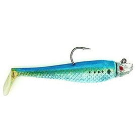 Al Gag's Lures Whip-It Fish- 4 oz Rigged- 6" Bunker