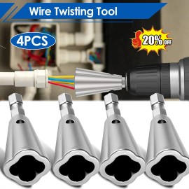 Unbranded Wire Nut Twisting Tool Wire Cable Twister for Electrical Power Drill Driver USA - Only1PCS*Towel