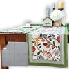 Sweet Us Vineyard Harmony Floral Cotton Table Runner and One