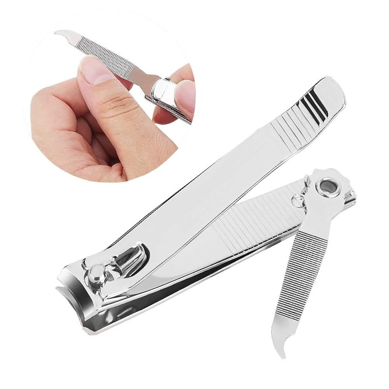 Nail Clippers Set, Ultra Sharp Stainless Steel Fingernail and Toenail