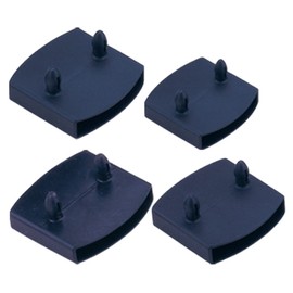 NANSHINE 54-55mm Replacement Bed Slat Holders Kits Bundles Plastic Centre Caps or End Caps Holders (10pcs End Caps and 10pcs Centre Caps)