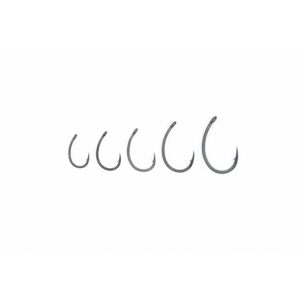 Korda Krank Barbless Hook, Size 4, High-Carbon Steel, Short Curved