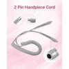 Hasakhi Handpiece Wire for Nail Drill Durable Riveted Connector Long-Lasting
