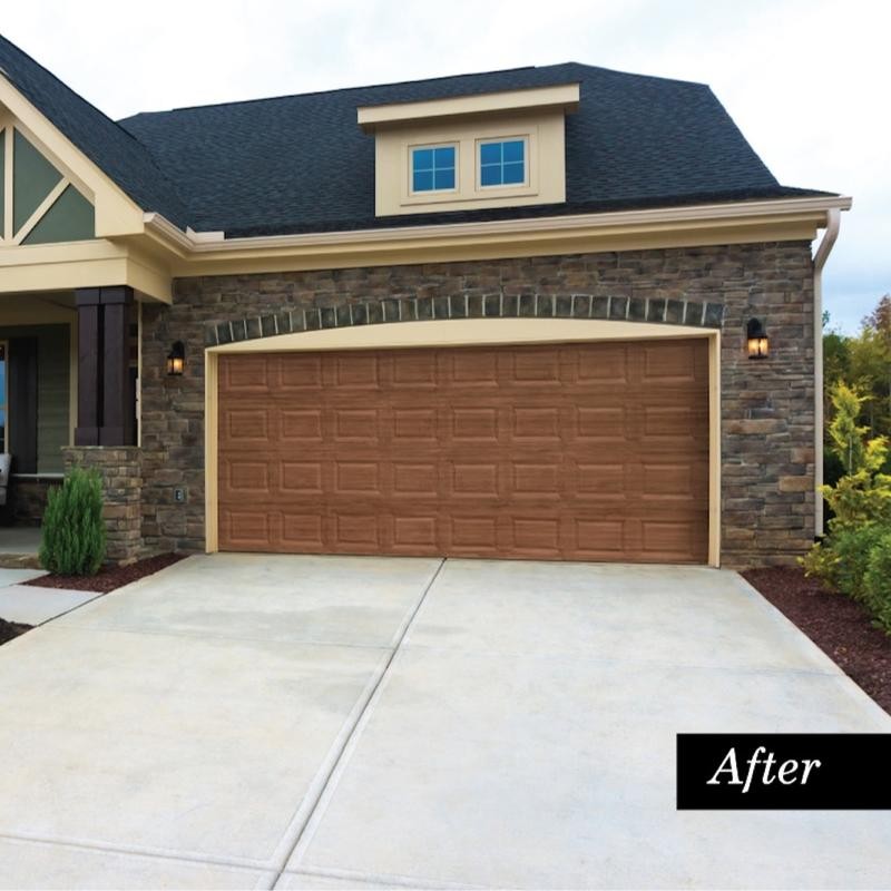 Giani Wood Look Garage Door Paint Kit: Elevate Your Curb