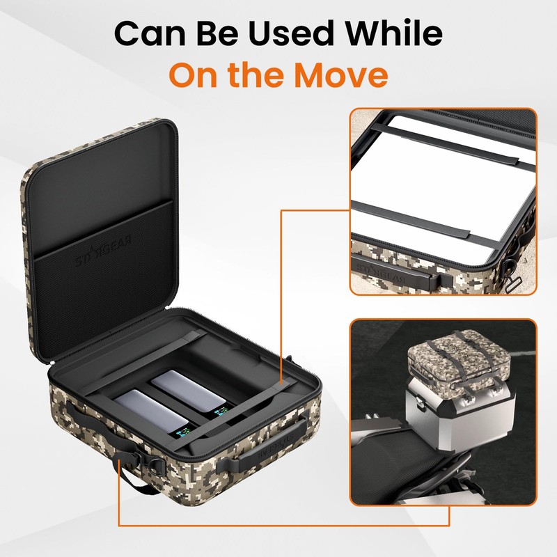 Barbaren for Starlink Mini Travel Case, Hard Case for Starlink