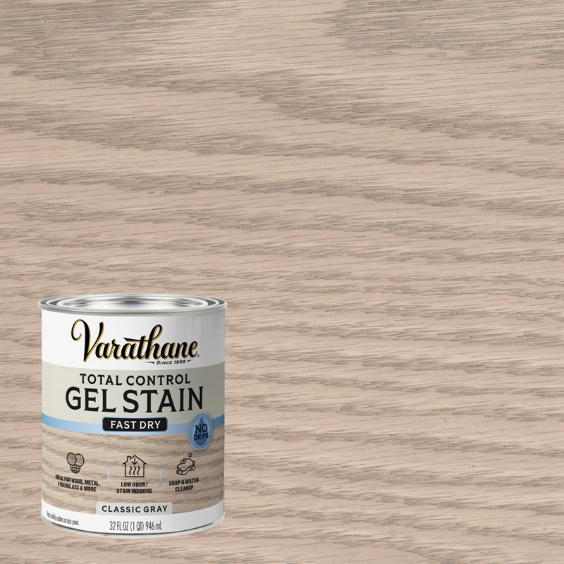 Varathane Total Control Gel Stain | Low Odor Water-Based Formula