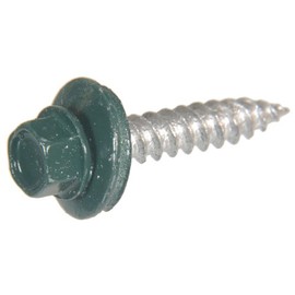 The Hillman GroupThe Hillman Group 35284 Self-Piercing Sheeters Screw Green 10 x 1 40-Pack