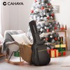 CAHAYA Guitar Bag Gig Bag Padded Backpack Oxford Cloth Water-Resistant
