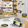 Gioventù Folding Hand Truck and Dolly with Telescoping Handle &