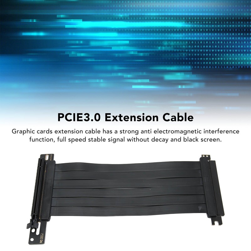 PCI Express3.0 Extension Cable Support X16 X8 X4 X1 20cm