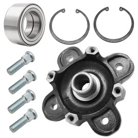 Front Wheel Hub Bearing Kit for Polaris Ranger 900 1000 HST 570-Full-Size Brutus PRO XD, OEM# 5137387-067 5141046-067 7519753 3514699