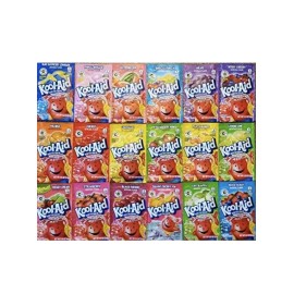 Kool-aid Variety Pack / 18 flavors / 36 Koolaid Packets - Drinks Snow Cones