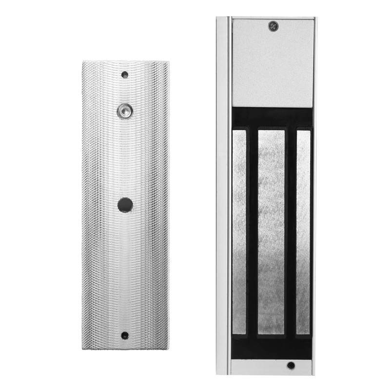 Mag Lock 1200LBS Holding Force Electromagnetic Commercial Lock 12V Fail
