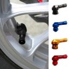 Windance 2pcs Motorcycle Wheel Tire Tubeless Valve Stems,Aluminum Alloy 90