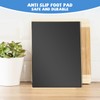 Mymonfif Tempered Glass Cutting Board for Kitchen, Black Glass Board