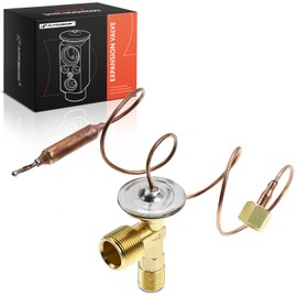 A-Premium A/C Expansion Valve Compatible with Honda 1998-2000 Civic, 2001-2002 Accord, 1996-2001 Prelude, Jaguar 1997/1999-2006 XK8, Acura TL CL EL