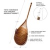 PANWA Handmade 100% Thai Bamboo Super Sanctuary Hanging Orchid Basket