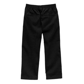 unik Boy's Uniform All Elastic Waist Pull-on Pants BU03 Black 10