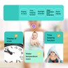 Baby Water Thermometer Starfish Clock Timing 3 Color Light Floating