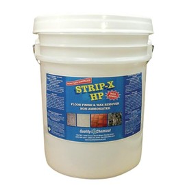 Quality Chemical Strip-X H.P. High Power, Low Odor Floor Stripper & Wax Remover-5 gallon pail