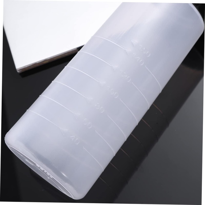 FOMIYES 3pcs Refillable Container Hair Dye Measuring Bottle Condiment Bottles