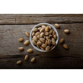 Peterson's Natural Pistachios - 13oz. Dry Roasted and Salted in a resealable package