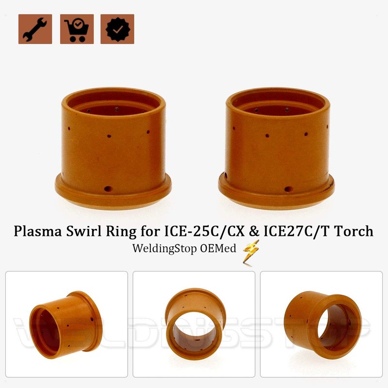 WeldingStop 202809 Swirl Ring fit for Miller Spectrum 375 X-treme