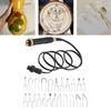 Colcolo Wood Burning Kit Pyrography Pen 21 Wire Tips Non