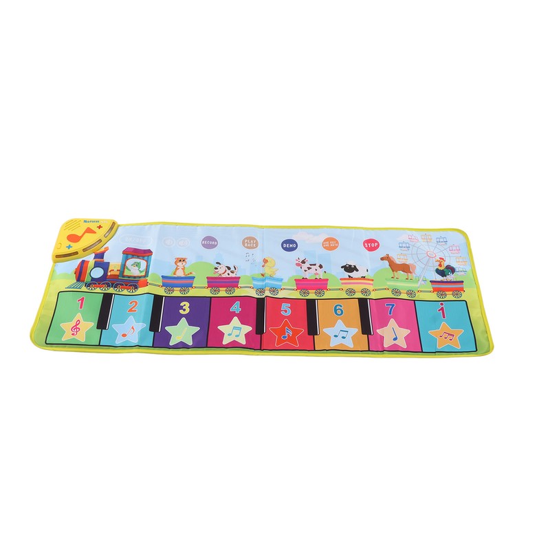 Kids Piano Mat Foldable Improve Coordination Prevent Slip Musical Piano