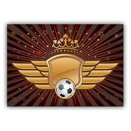 Zirni Soccer Shield Crown Sticker Decal Design