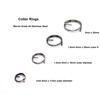 5 x Cotter Split Rings Marine Grade A4 Stainless Steel