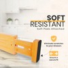 Palok Kisna Adjustable Bamboo Drawer Dividers, Drawer Organizer for Kitchen,