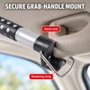 Adjustable Car Clothes Hanging Rod, 35.8-64.4 Inch Retractable Interior Garment