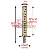 JDMBESTBOY Samurai Sword Gold Black Shift Knob Shifter Alloy Katana