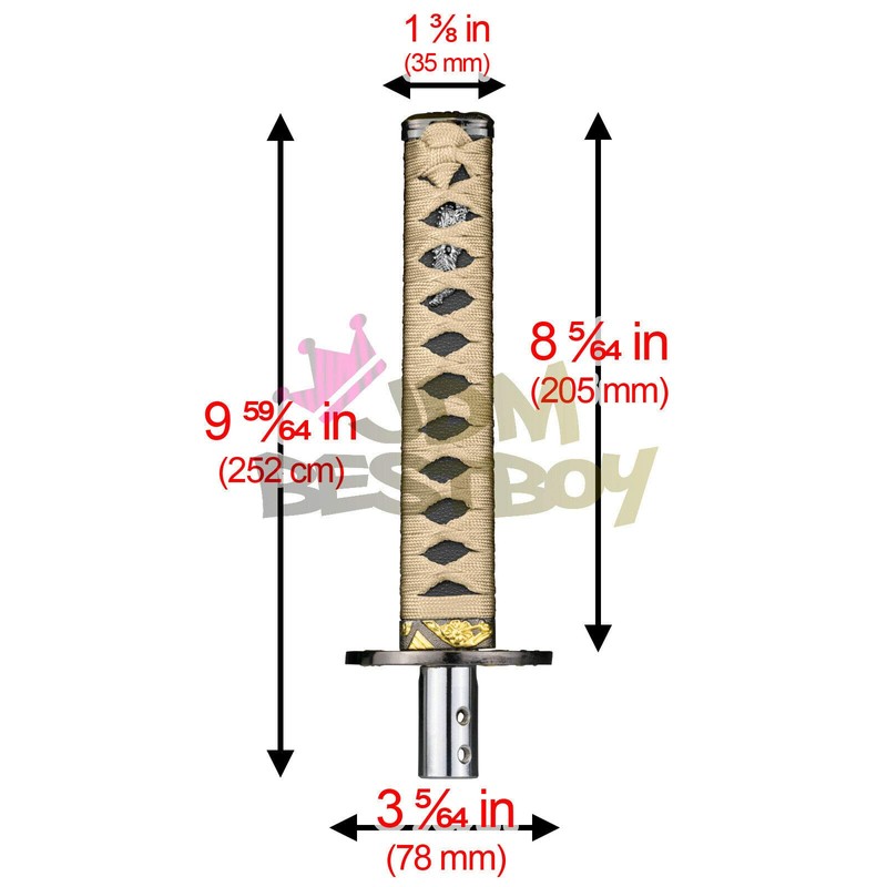 JDMBESTBOY Samurai Sword Gold Black Shift Knob Shifter Alloy Katana