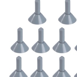 F Fityle 10Pcs Tent Poles Tips Tarp Poles Tip Covers Versatile Protector Lightning Cap for Camping Backpacking Awning Outdoor Sports