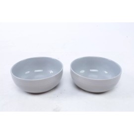 Le Creuset Soup /Cereal Bowls 26oz, **Set of 2 Mist Grey New