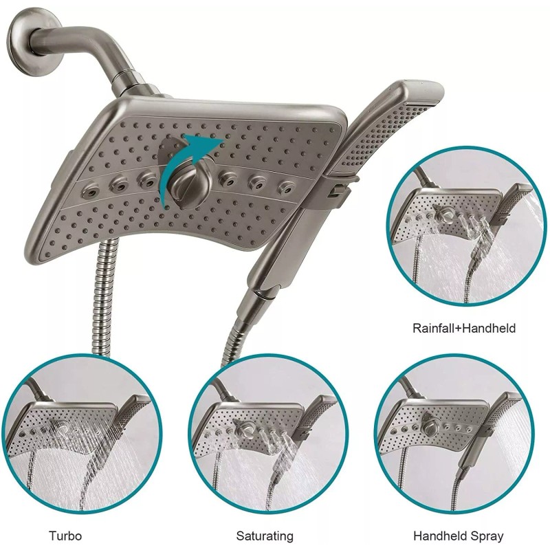 Bright Showers New Bright Showers Shower Heads Combo Premium Version