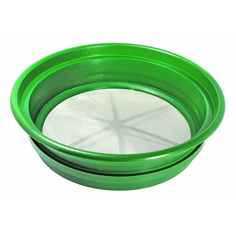 SE 11" Stackable Sifting Pan with Mesh Size 1/70" -