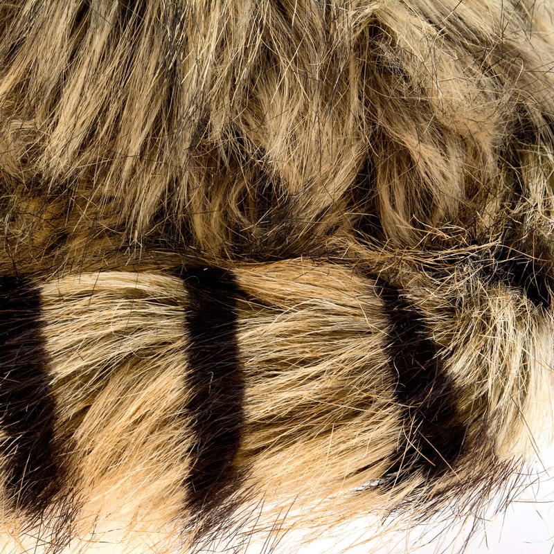 Boone's Mill | Coonskin Cap | Synthetic Fur and Tail