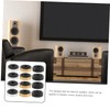 OSALADI 12pcs Speaker Isolation Pads for Subwoofer and Audio Equipment