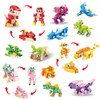 ZIYOSTAR 12 Packs36 Kinds of Dinosaurs Building Blocks Toy, DIY